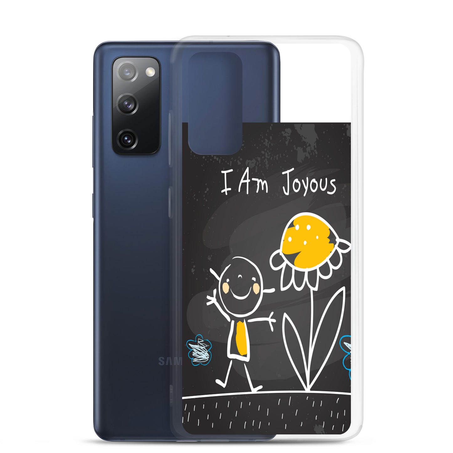 Samsung Motivational Mobile Case "I am Joyous" Inspirational Phone Case