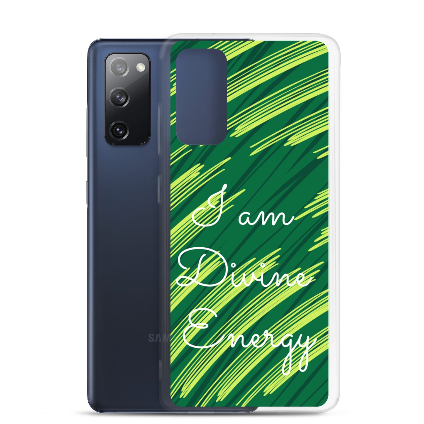 Samsung Mobile Case " I am Divine Energy" positive affirmation Motivational Phone Case