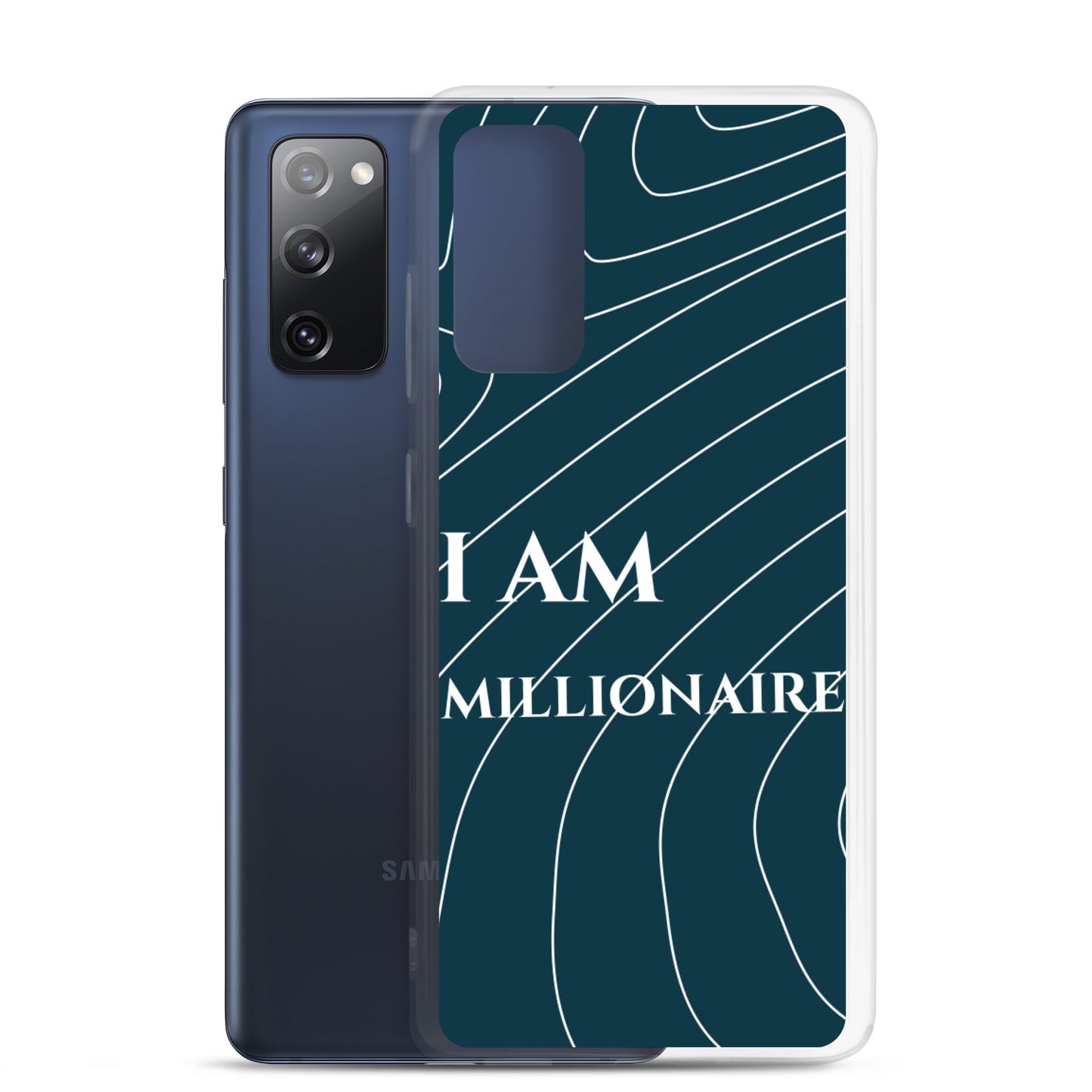 Samsung Mobile Case "I am millionaire" Motivational Phone Case