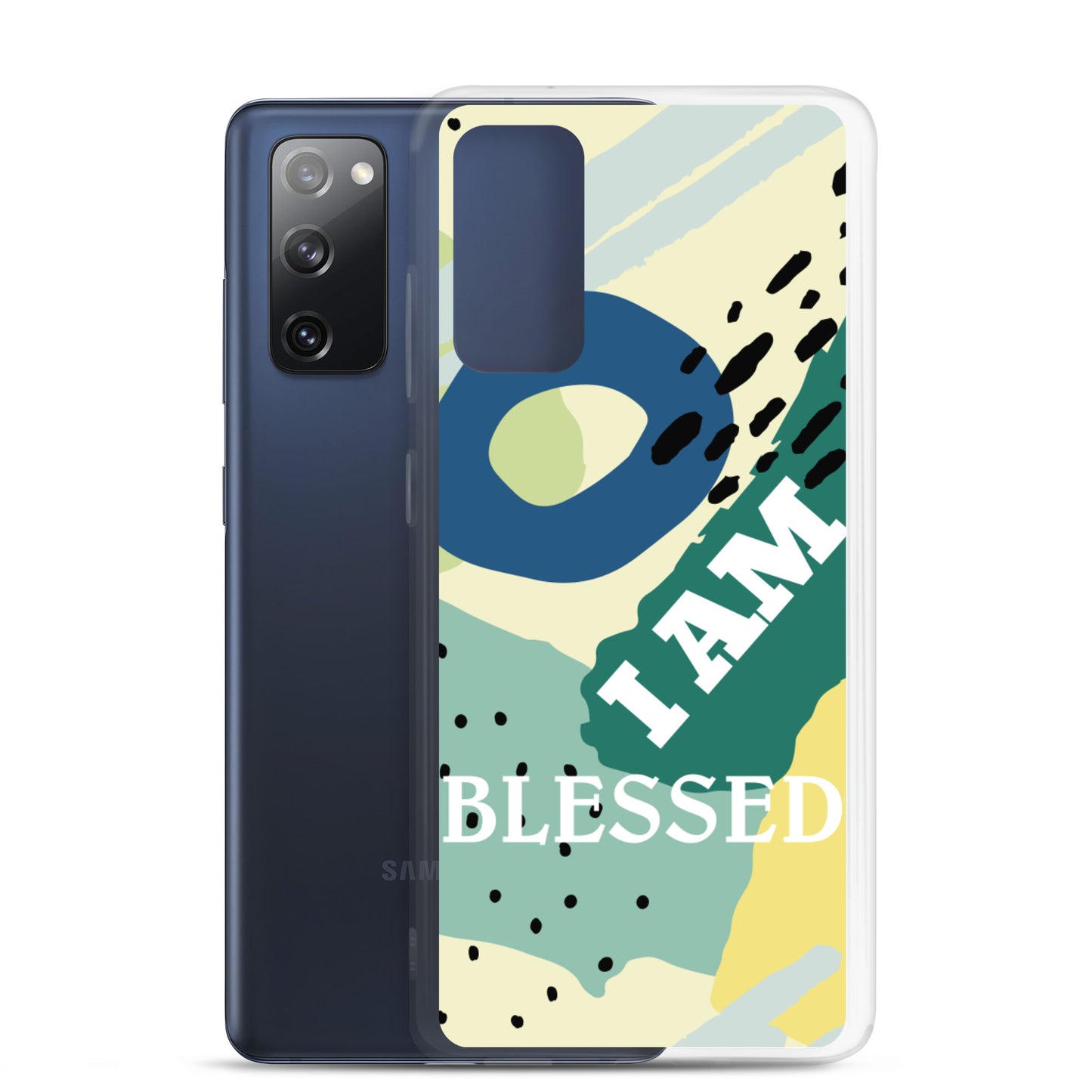 Samsung Galaxy mobile  Case "I am Blessed" Motivational phone Case