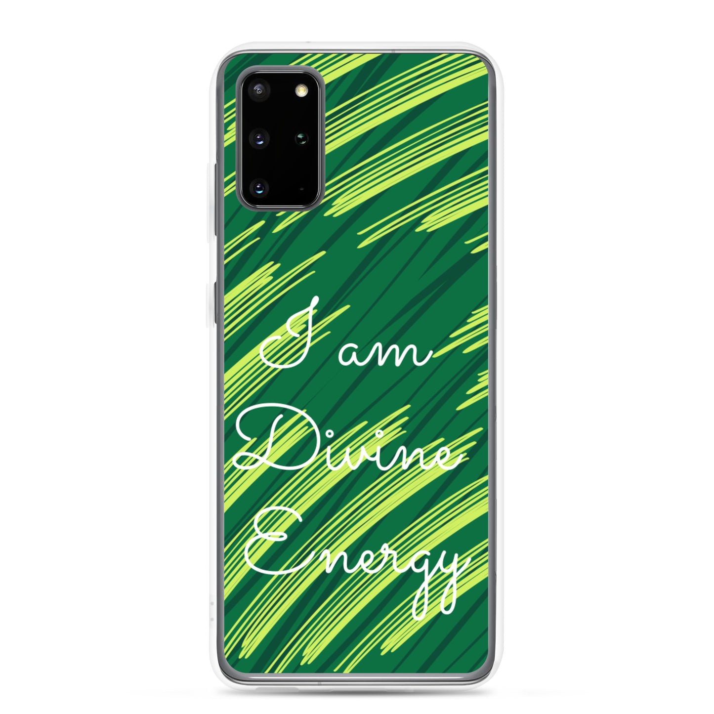 Samsung Mobile Case " I am Divine Energy" positive affirmation Motivational Phone Case