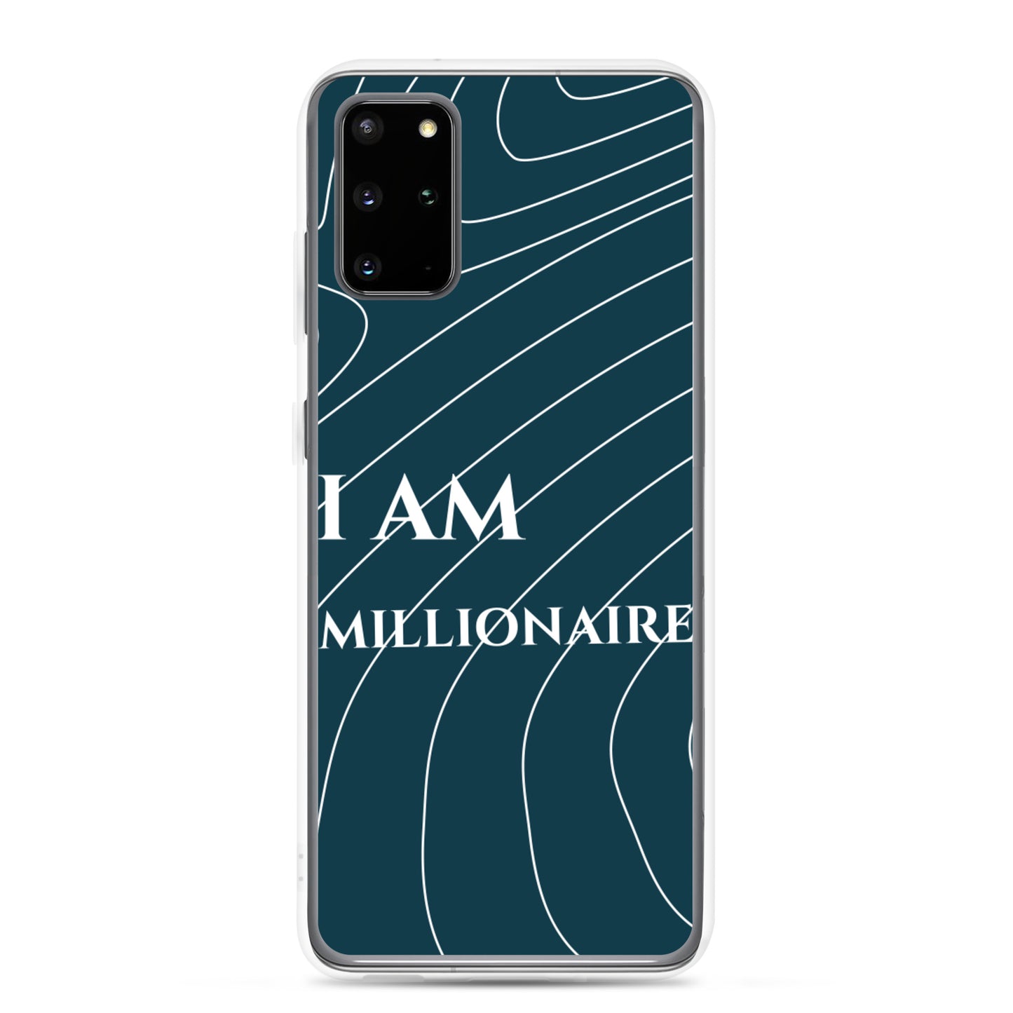 Samsung Mobile Case "I am millionaire" Motivational Phone Case