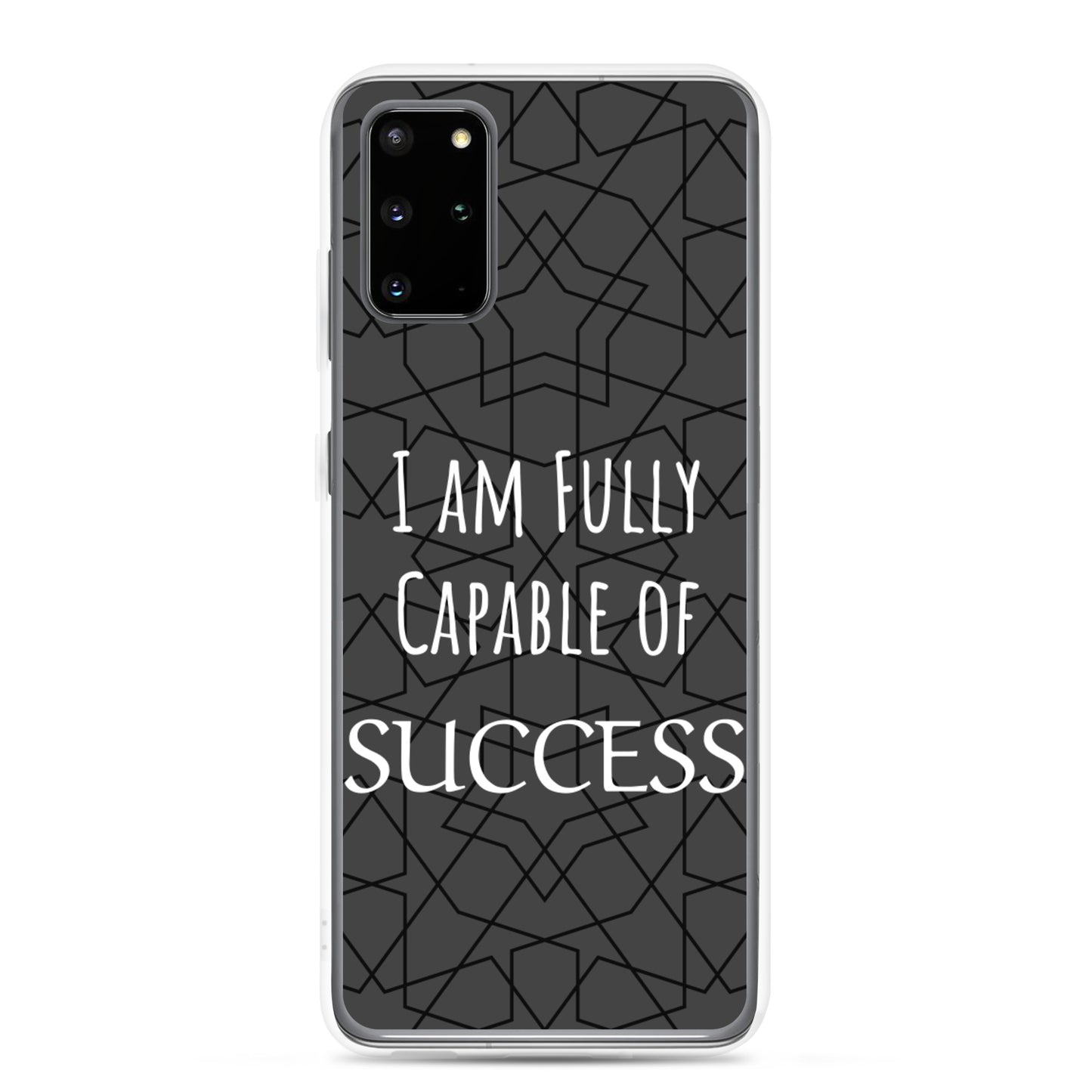 Samsung Galaxy Case "I am Fully Capable of Success" Motivational phone case