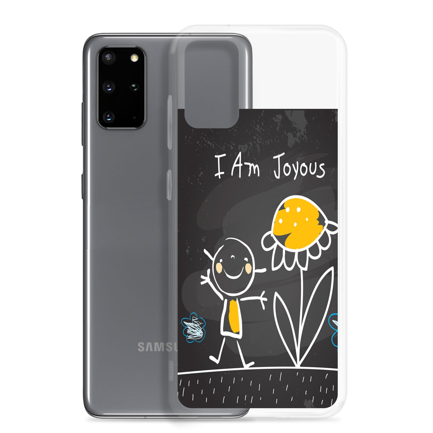 Samsung Motivational Mobile Case "I am Joyous" Inspirational Phone Case