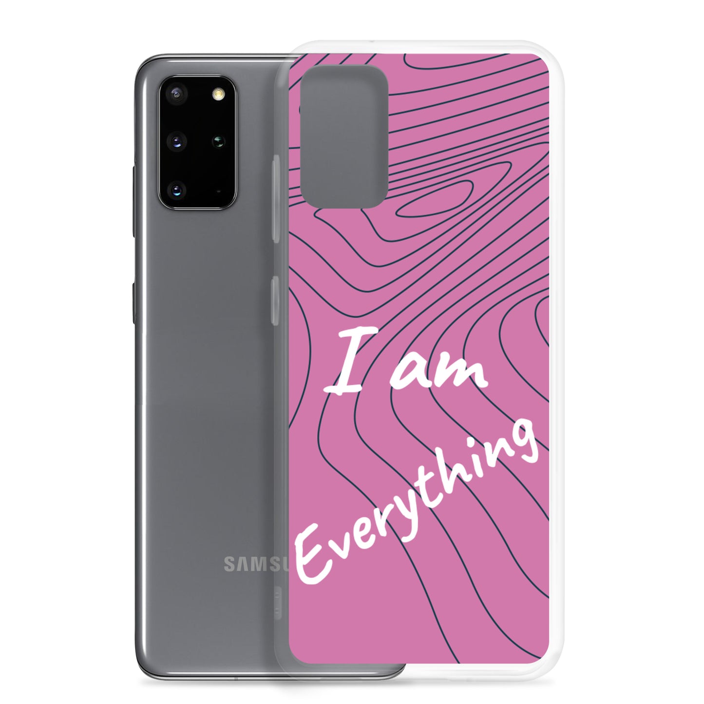 Samsung Mobile Case " I am Everything"  Motivational Phone Case