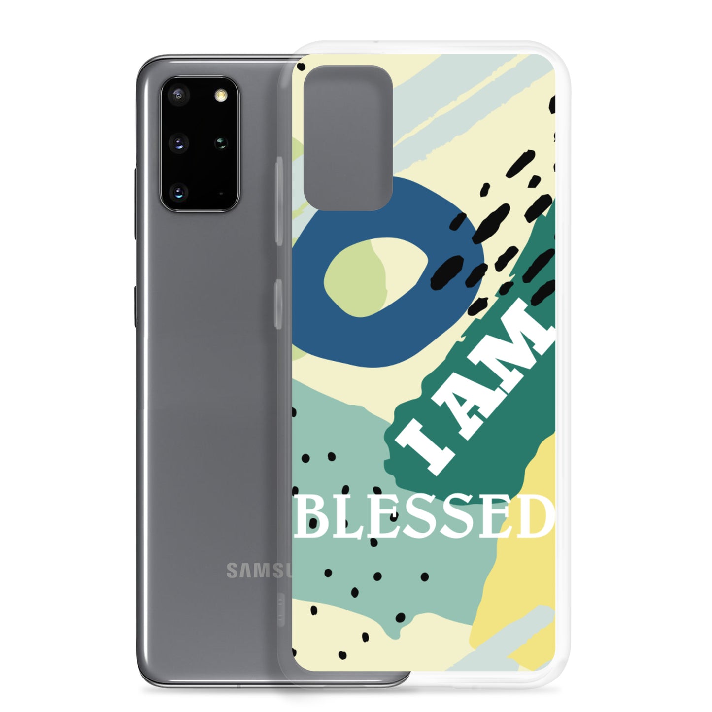 Samsung Galaxy mobile  Case "I am Blessed" Motivational phone Case