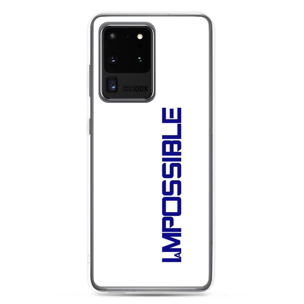 Motivational samsung phone case " I am Possible" Custom Quote Samsung Case