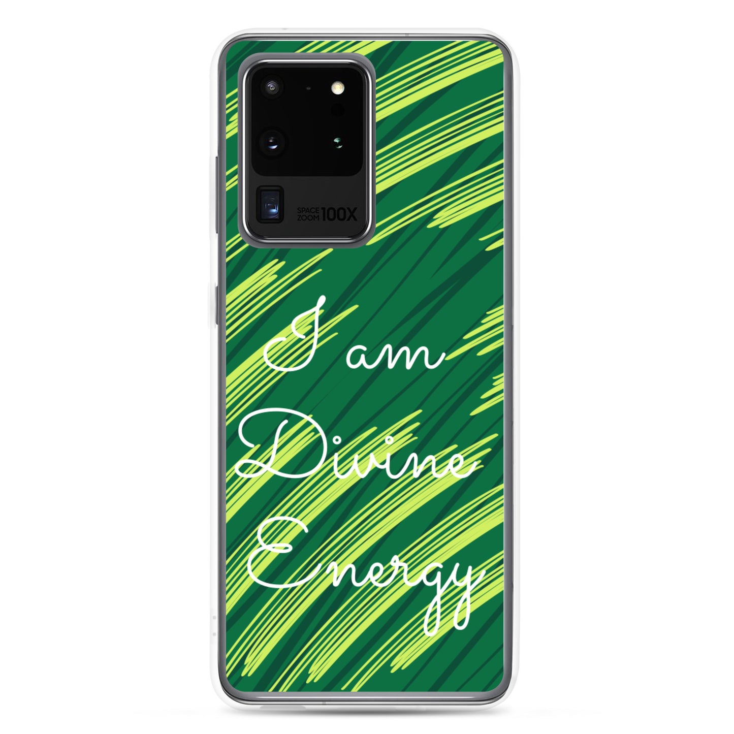 Samsung Mobile Case " I am Divine Energy" positive affirmation Motivational Phone Case