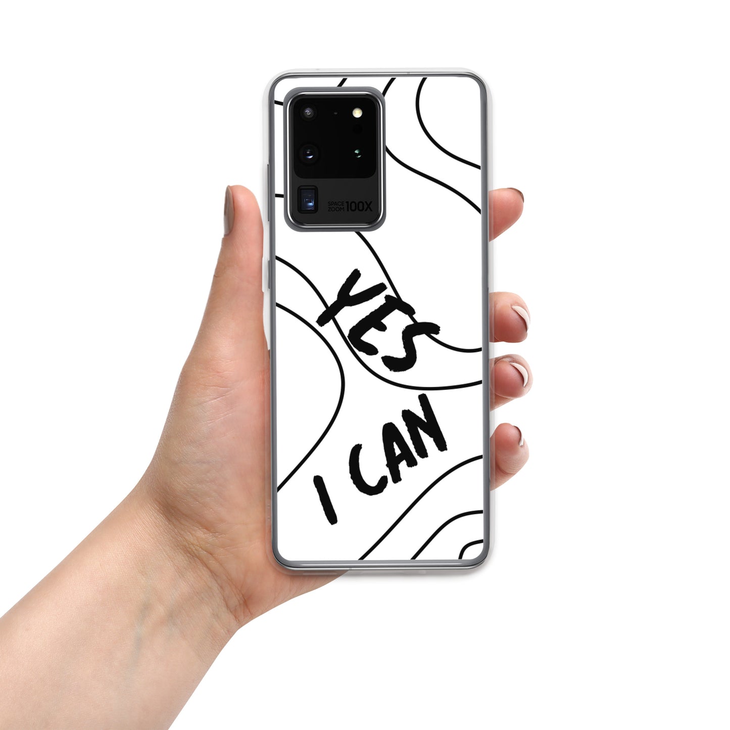 Samsung Mobile Case "Yes I Can" Motivational Phone Case