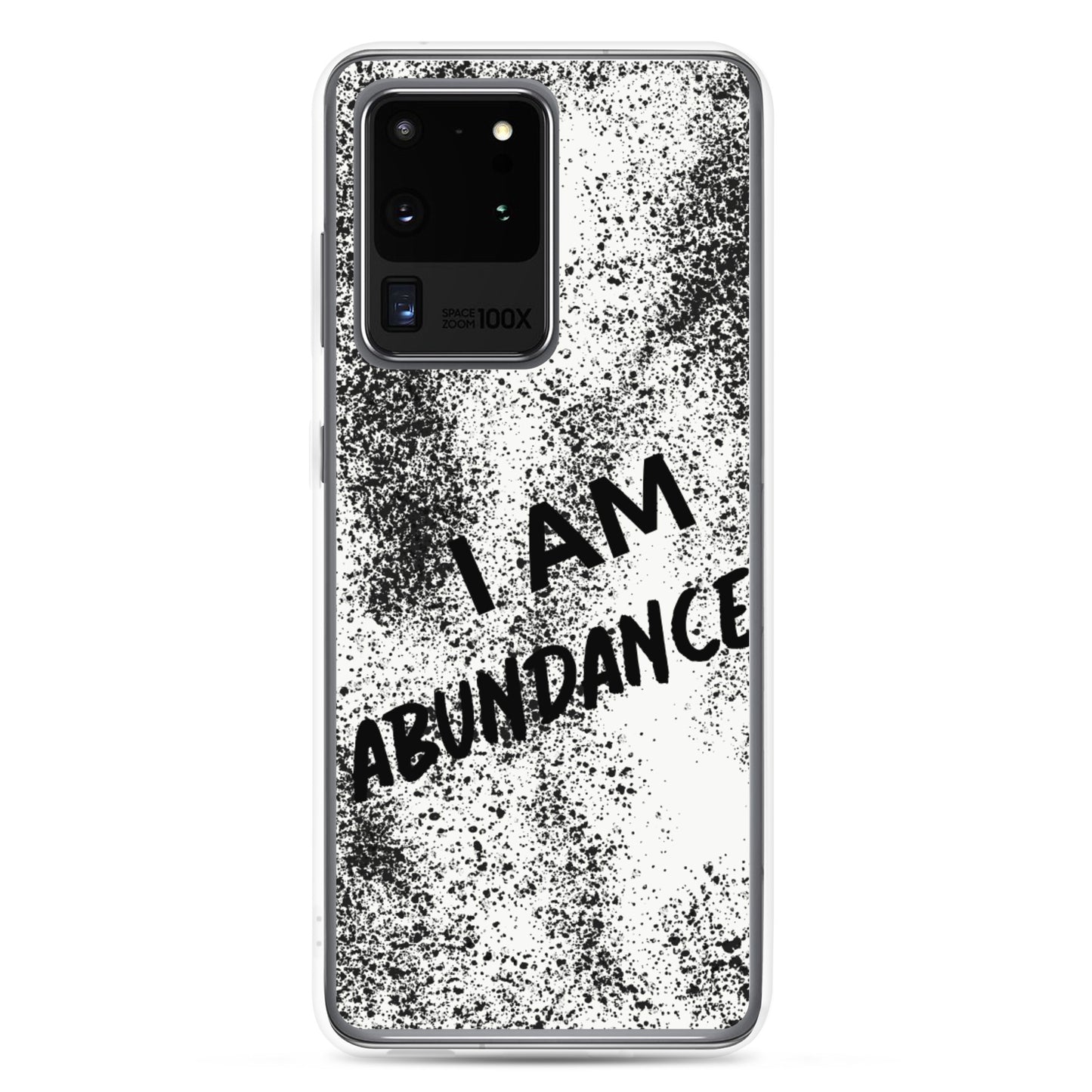 Samsung Galaxy Phone Case " I am Abundance" Samsung Mobile Case