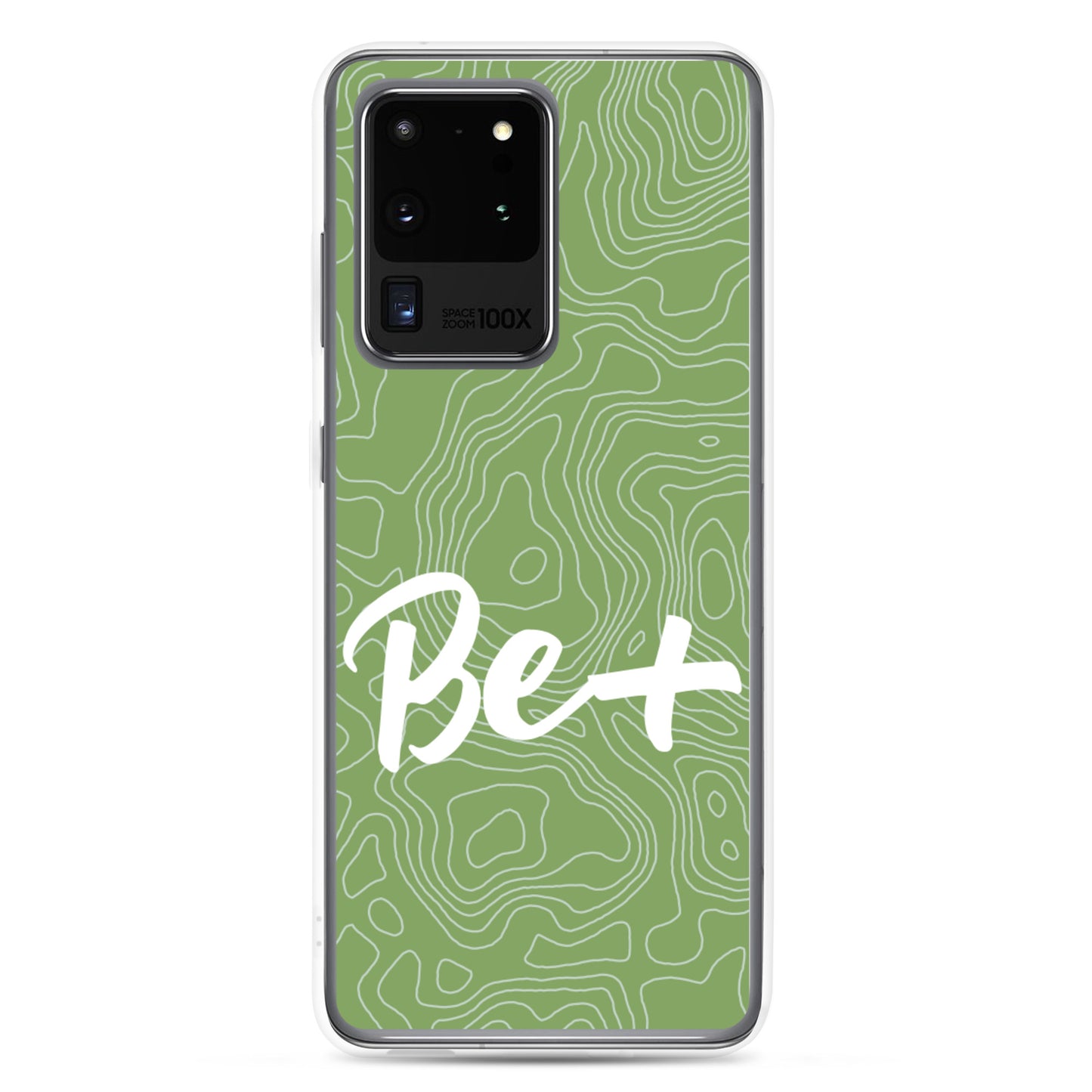 Samsung galaxy mobile Case "Be positive" motivational quote Phone Case