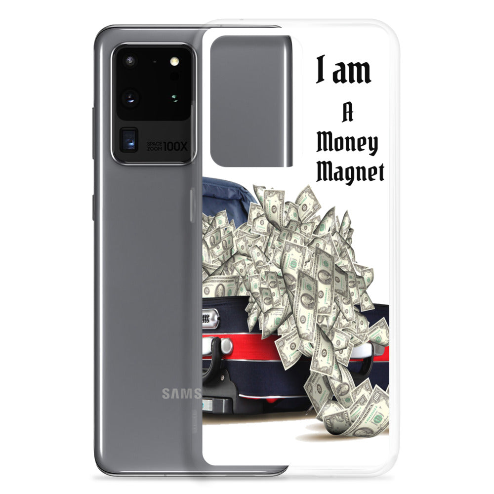 Motivational Samsung Mobile Case "Money Magnet" Inspiring Samsung Case