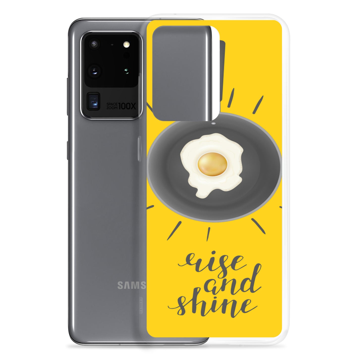 Motivational Samsung Mobile Case "Rise 7 Shine" Inspiring Samsung phone case