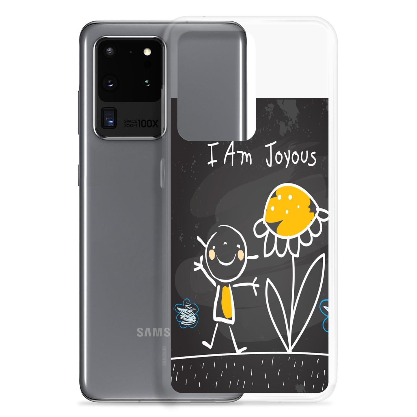 Samsung Motivational Mobile Case "I am Joyous" Inspirational Phone Case