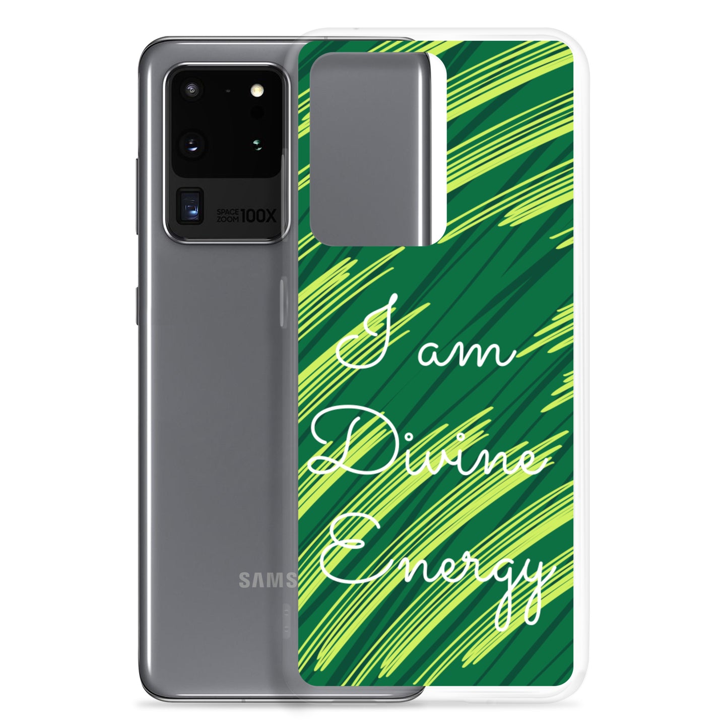 Samsung Mobile Case " I am Divine Energy" positive affirmation Motivational Phone Case