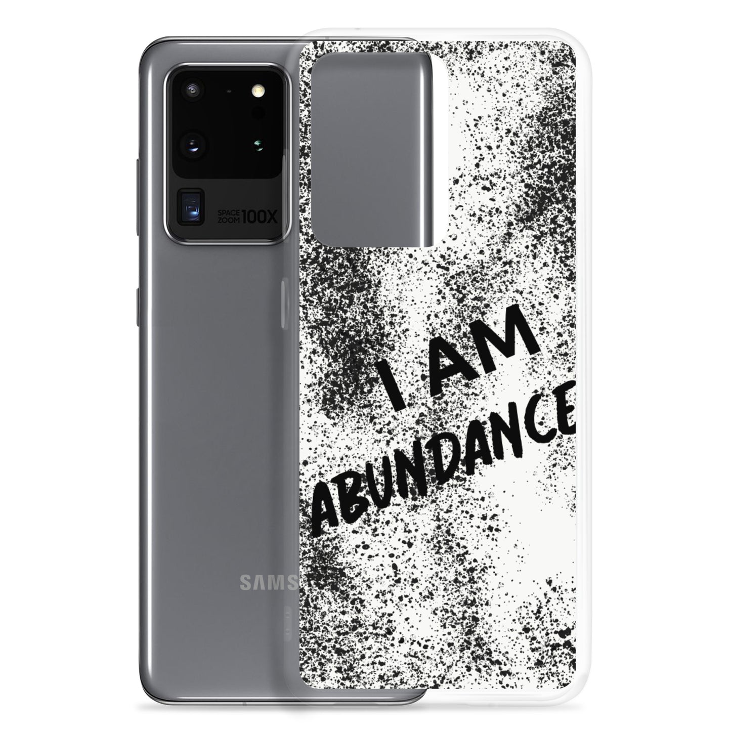 Samsung Galaxy Phone Case " I am Abundance" Samsung Mobile Case