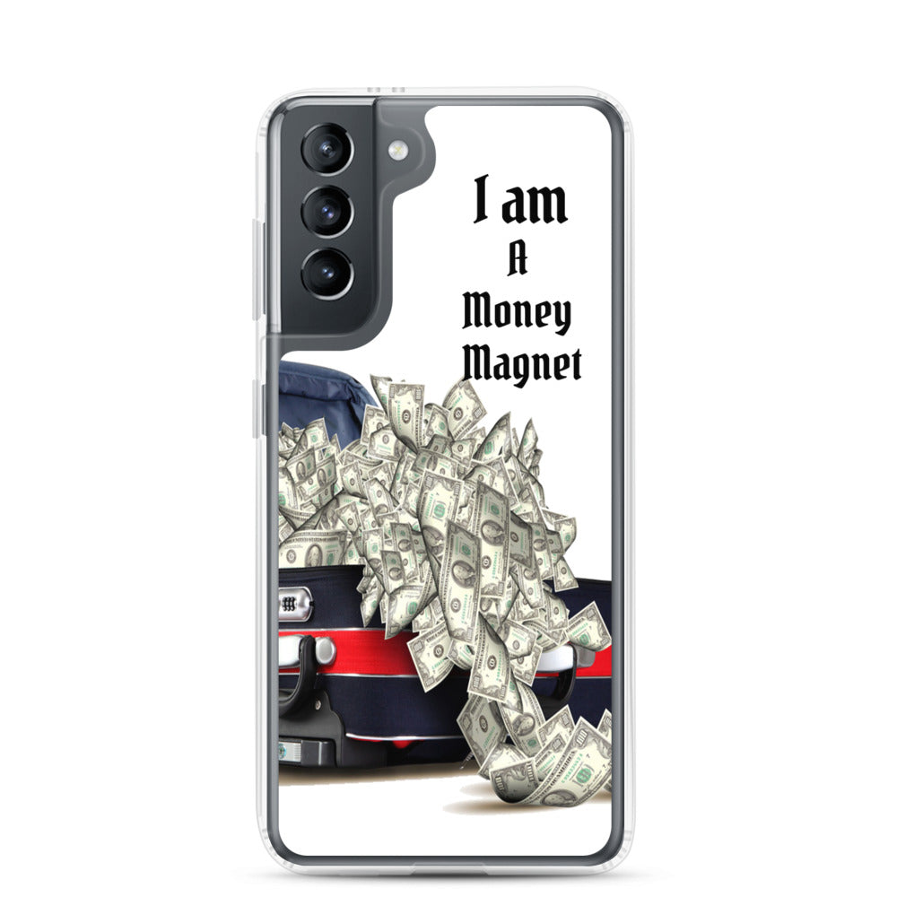 Motivational Samsung Mobile Case "Money Magnet" Inspiring Samsung Case