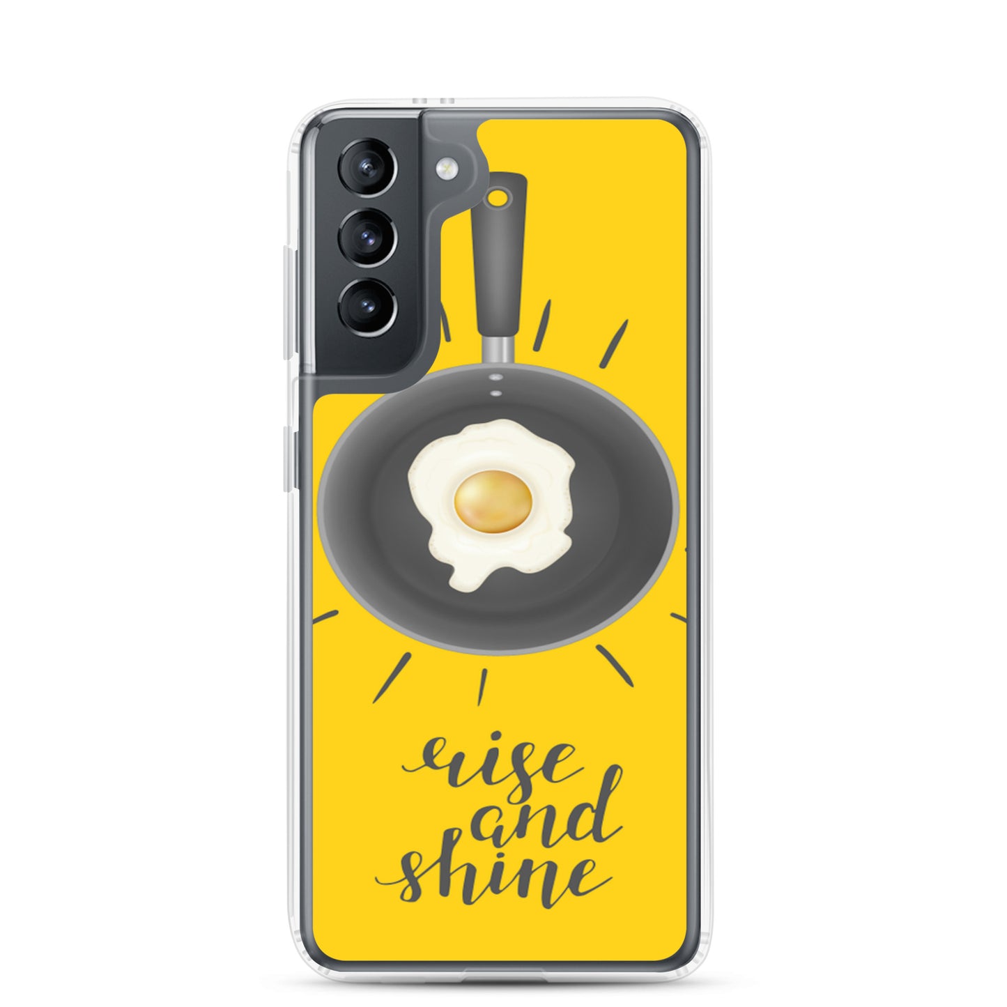 Motivational Samsung Mobile Case "Rise 7 Shine" Inspiring Samsung phone case