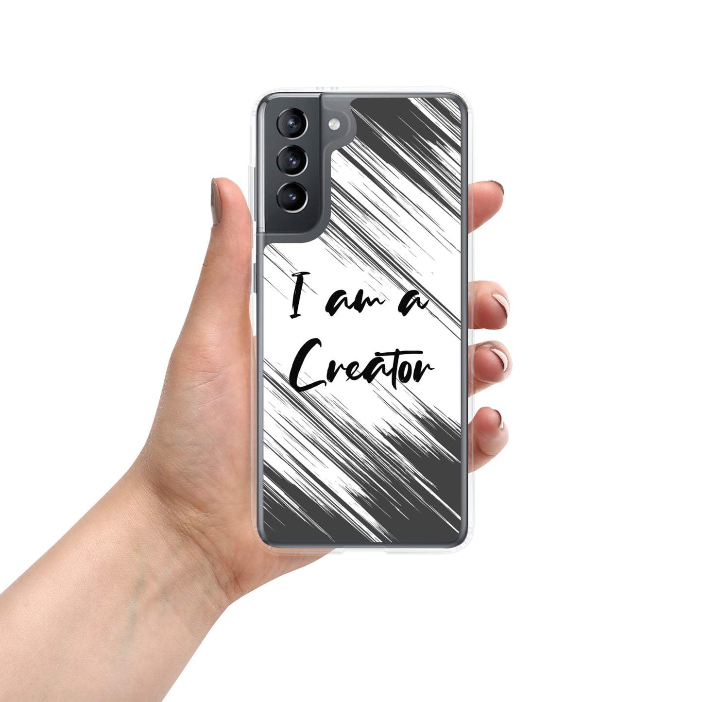 Samsung Mobile Case " I am a creator" Motivational Phone case