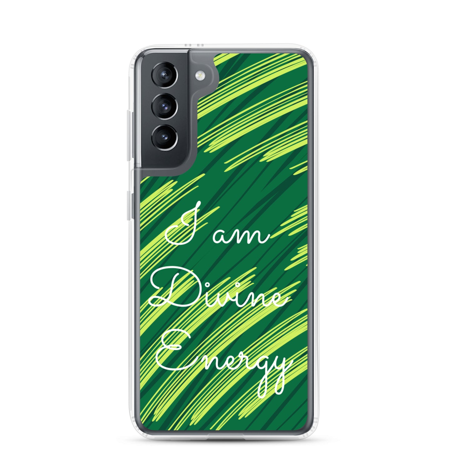 Samsung Mobile Case " I am Divine Energy" positive affirmation Motivational Phone Case