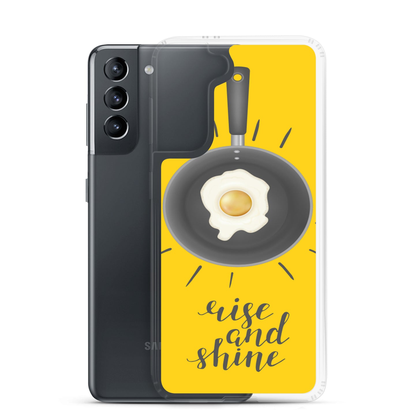 Motivational Samsung Mobile Case "Rise 7 Shine" Inspiring Samsung phone case