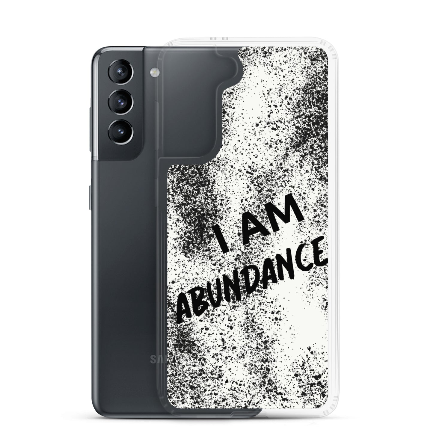 Samsung Galaxy Phone Case " I am Abundance" Samsung Mobile Case