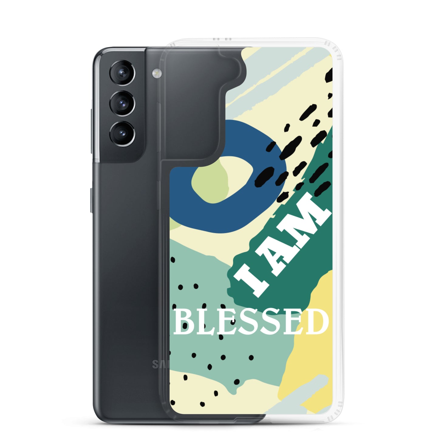 Samsung Galaxy mobile  Case "I am Blessed" Motivational phone Case