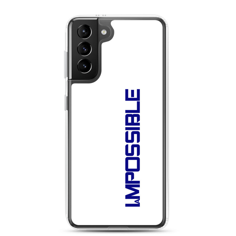 Motivational samsung phone case " I am Possible" Custom Quote Samsung Case