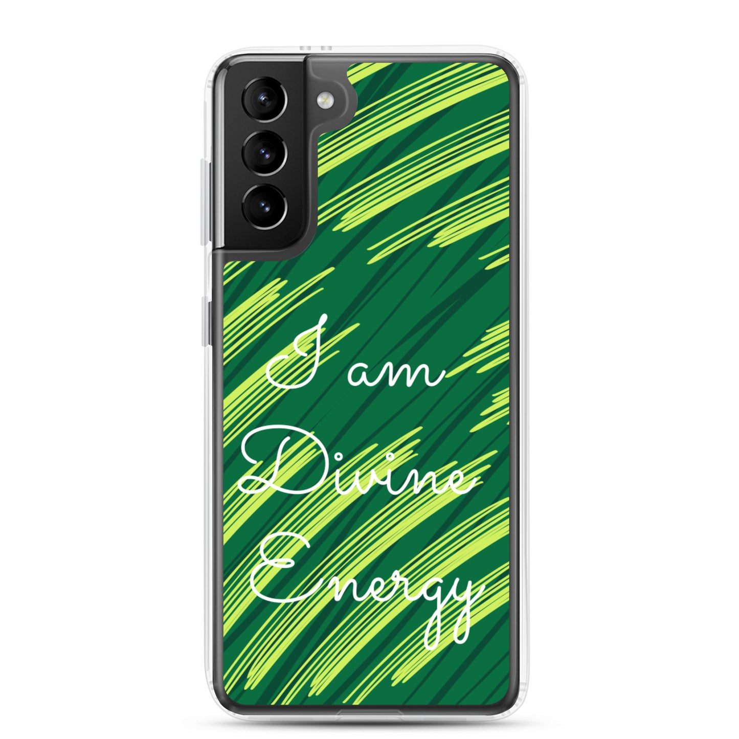 Samsung Mobile Case " I am Divine Energy" positive affirmation Motivational Phone Case