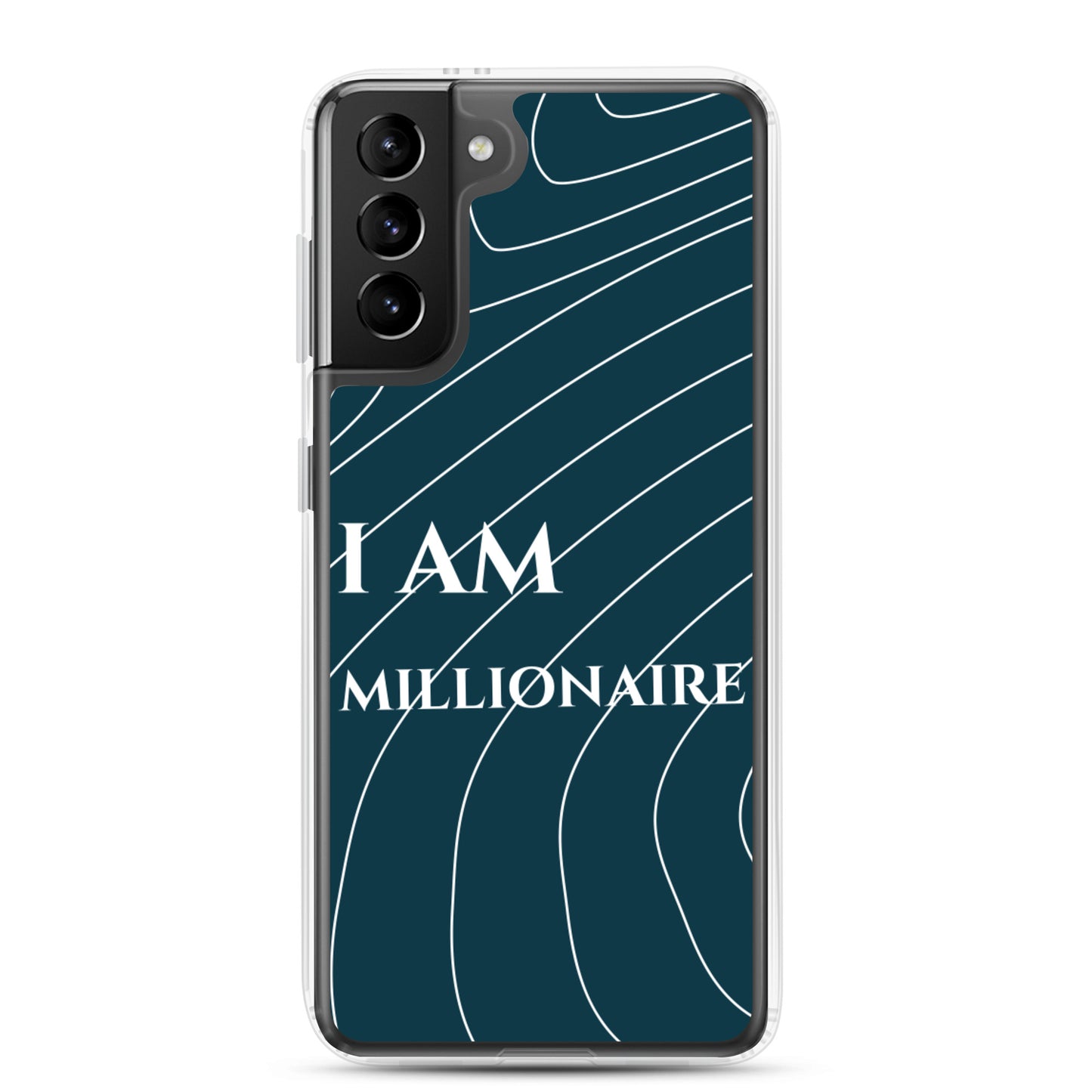 Samsung Mobile Case "I am millionaire" Motivational Phone Case