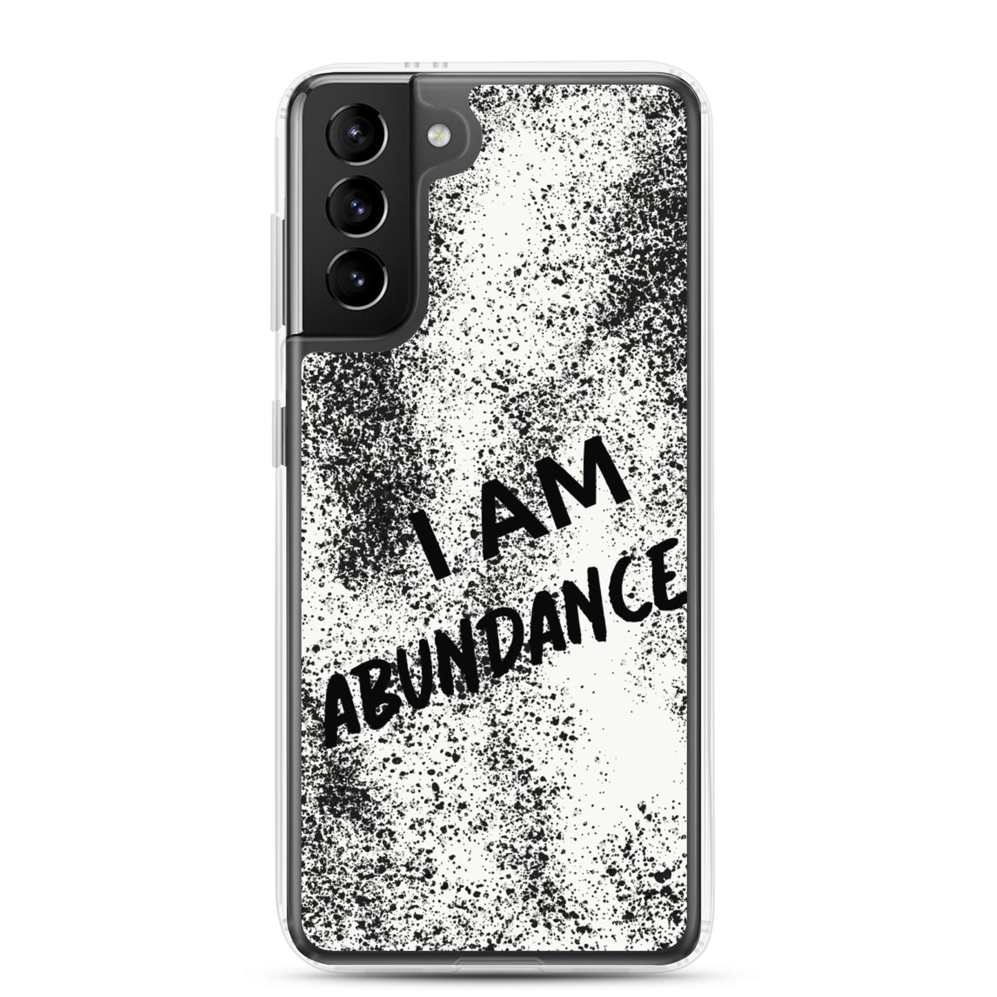 Samsung Galaxy Phone Case " I am Abundance" Samsung Mobile Case