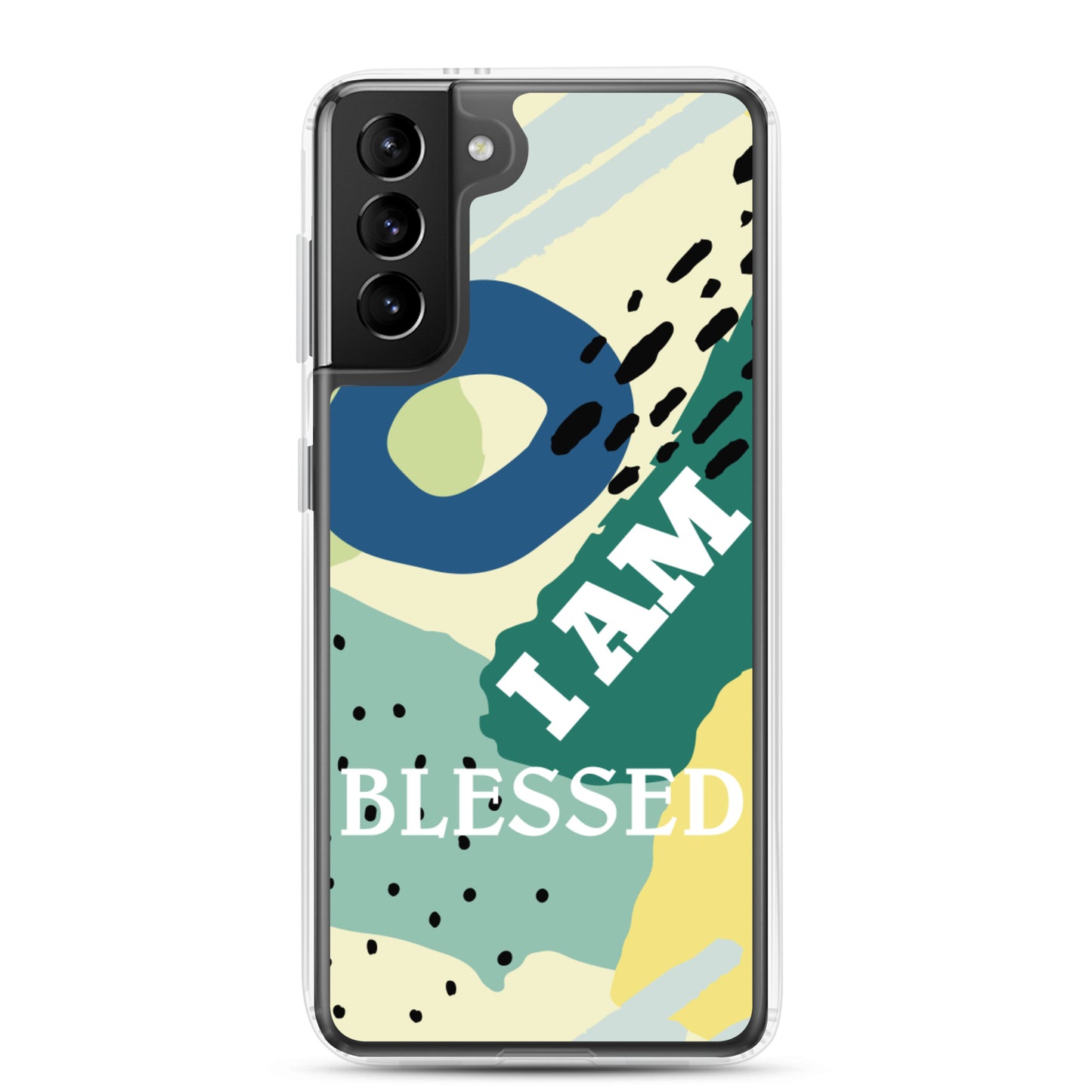 Samsung Galaxy mobile  Case "I am Blessed" Motivational phone Case