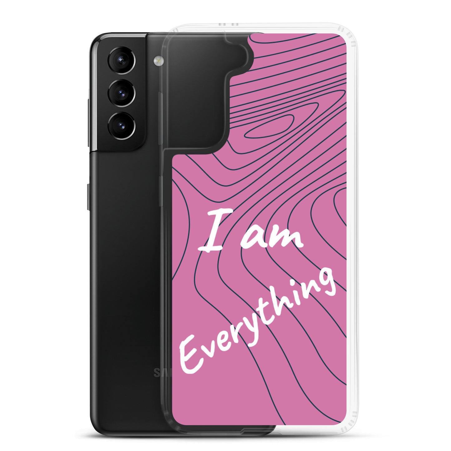 Samsung Mobile Case " I am Everything"  Motivational Phone Case