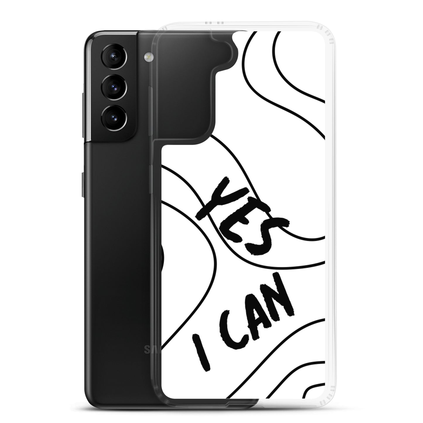 Samsung Mobile Case "Yes I Can" Motivational Phone Case