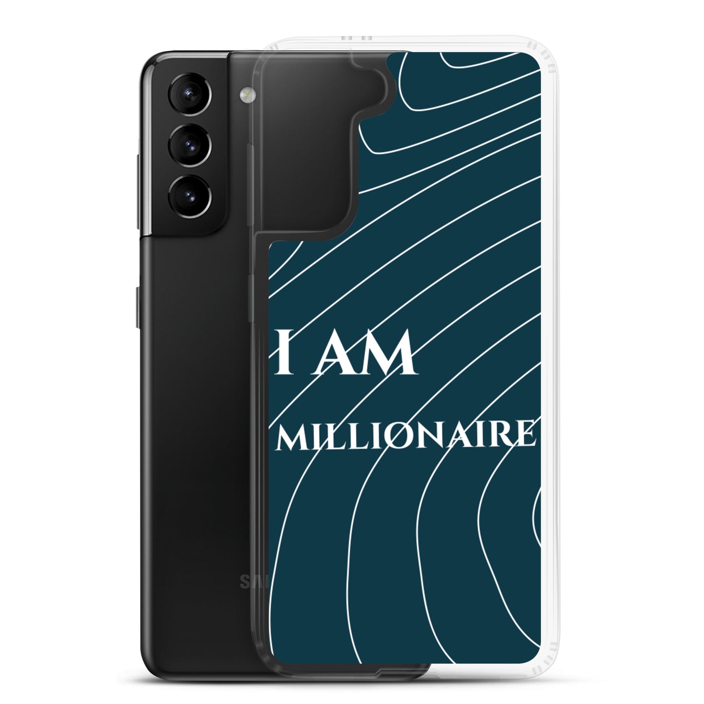 Samsung Mobile Case "I am millionaire" Motivational Phone Case