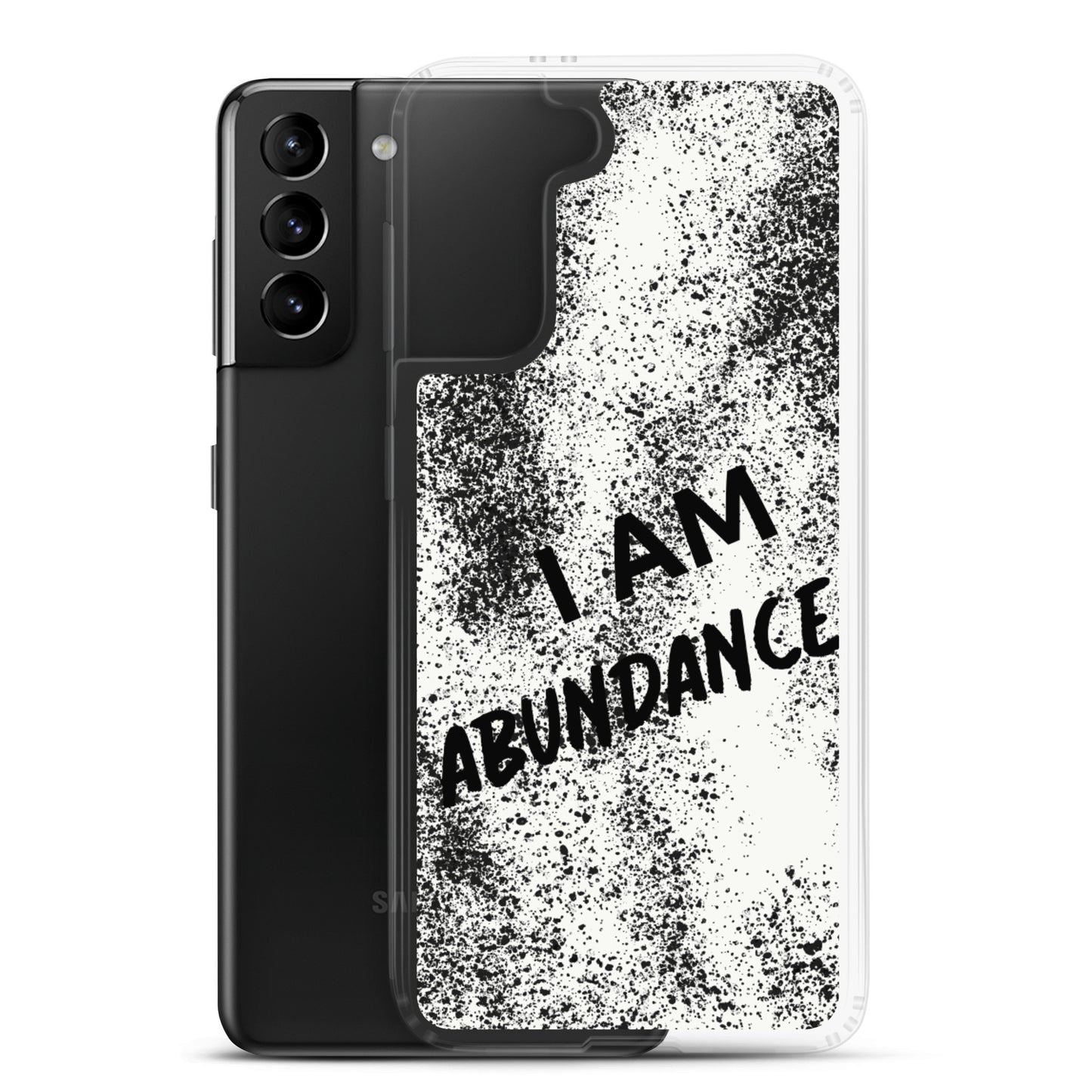 Samsung Galaxy Phone Case " I am Abundance" Samsung Mobile Case