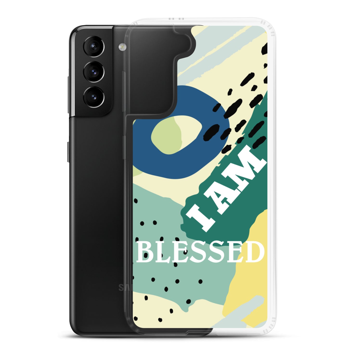 Samsung Galaxy mobile  Case "I am Blessed" Motivational phone Case