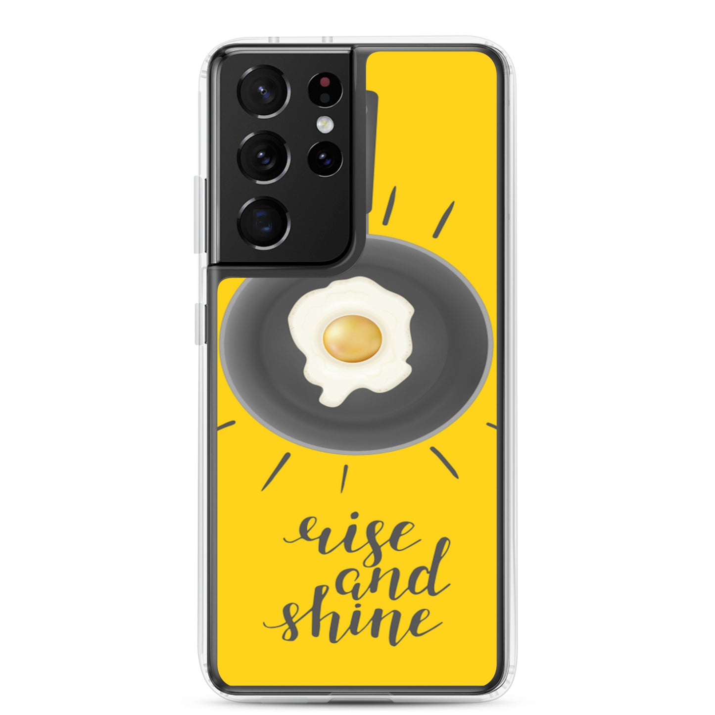 Motivational Samsung Mobile Case "Rise 7 Shine" Inspiring Samsung phone case