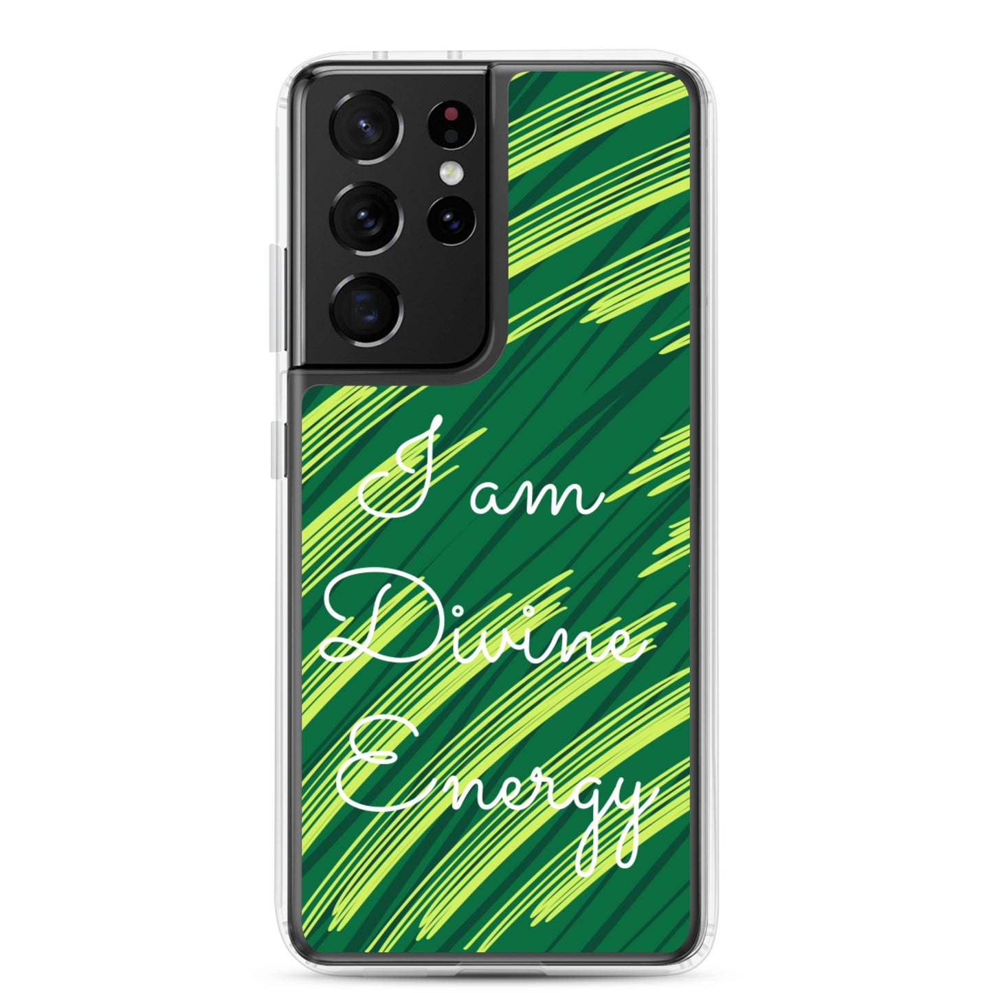 Samsung Mobile Case " I am Divine Energy" positive affirmation Motivational Phone Case