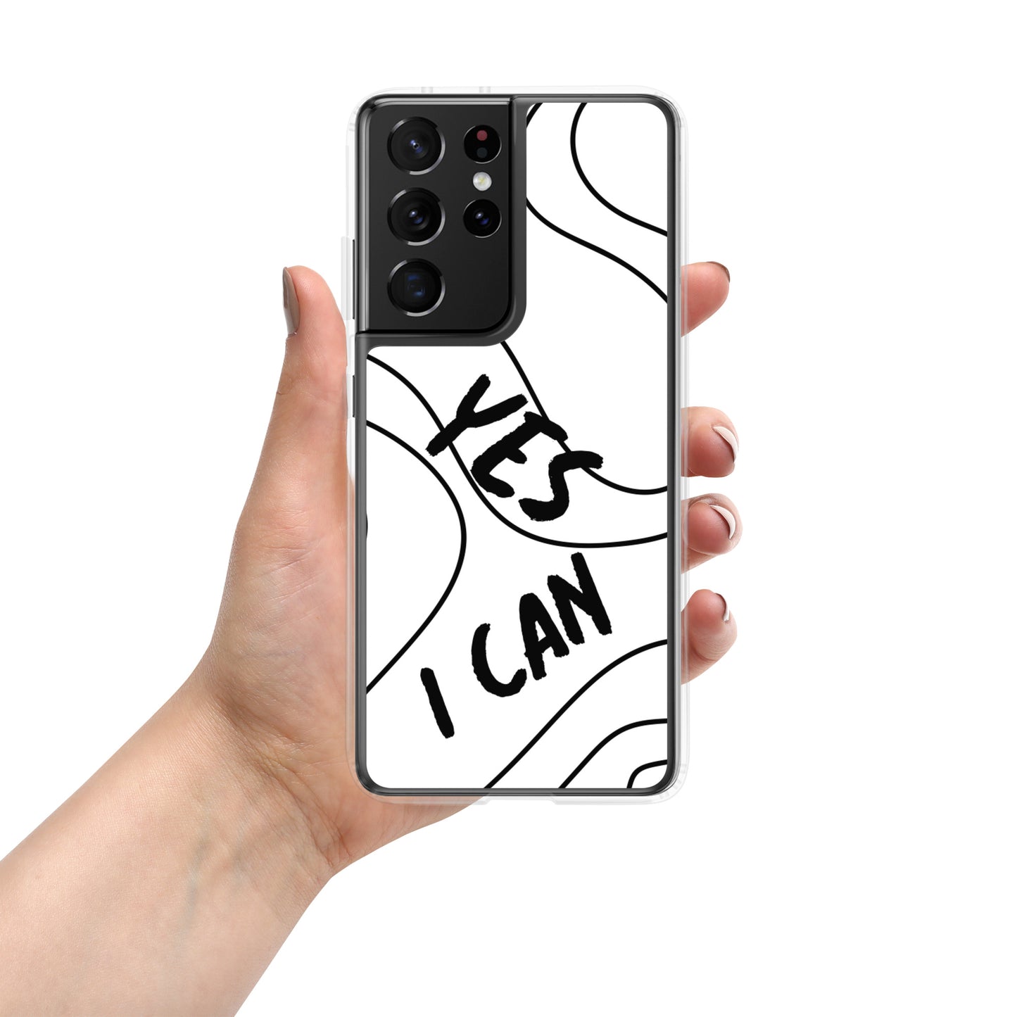 Samsung Mobile Case "Yes I Can" Motivational Phone Case