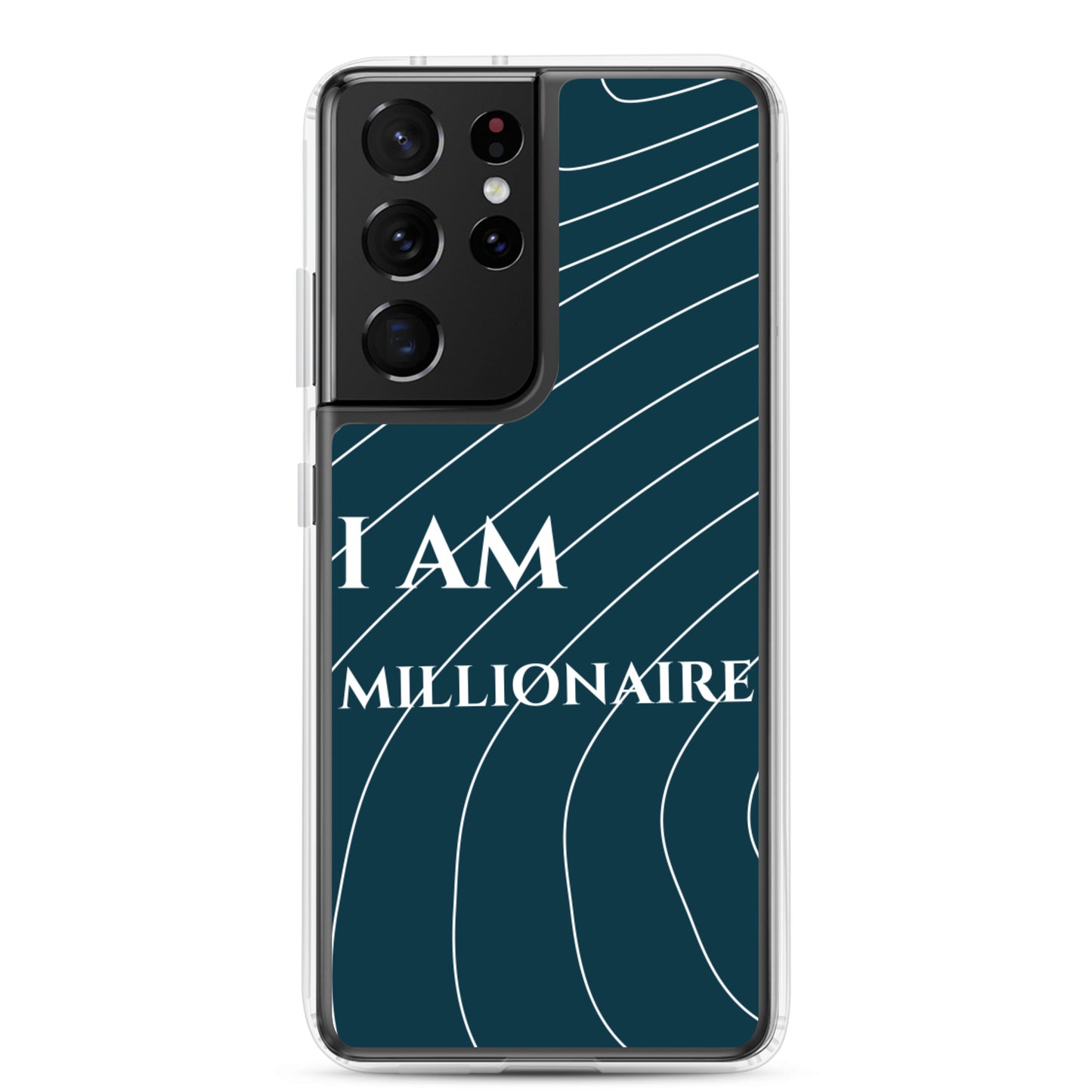 Samsung Mobile Case "I am millionaire" Motivational Phone Case