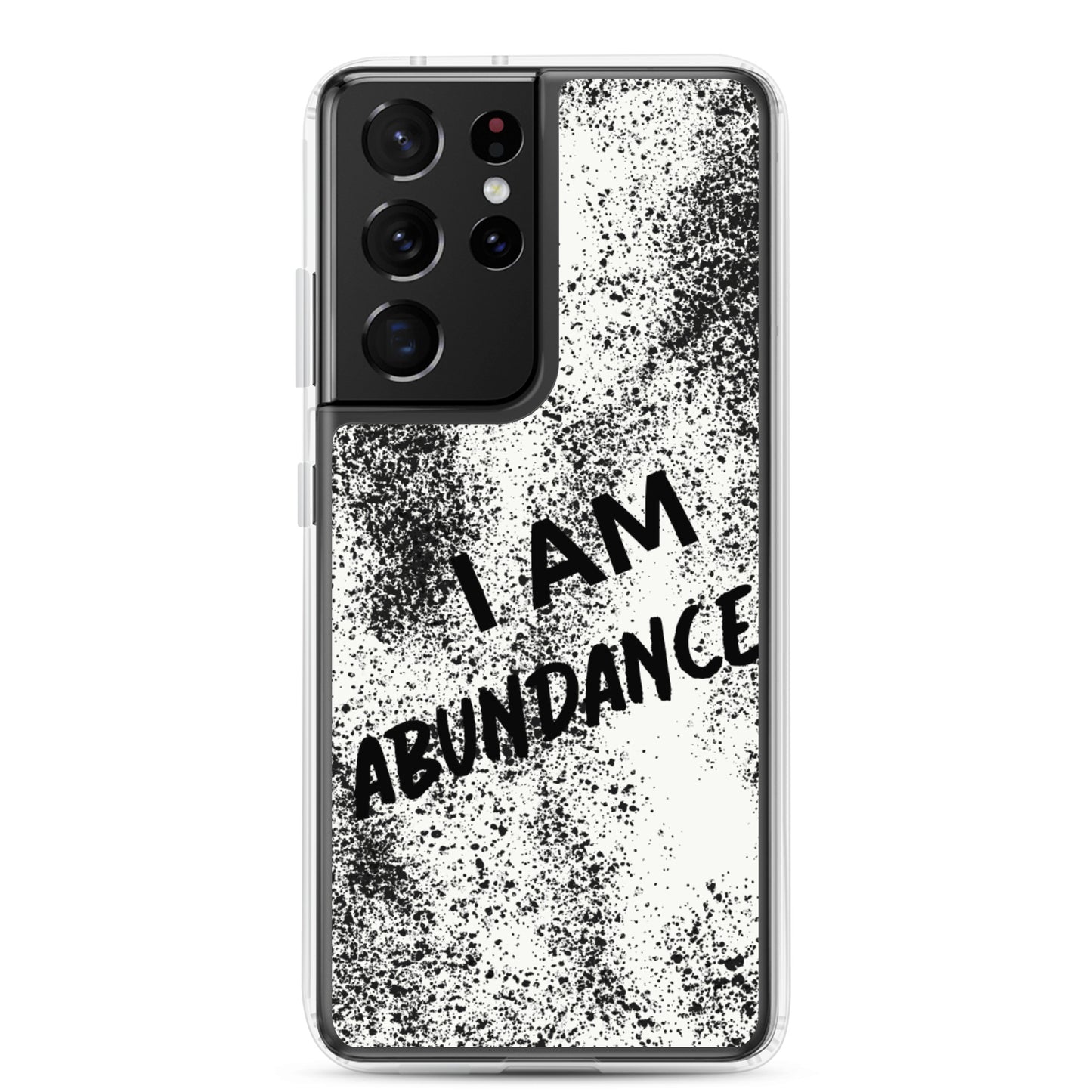 Samsung Galaxy Phone Case " I am Abundance" Samsung Mobile Case