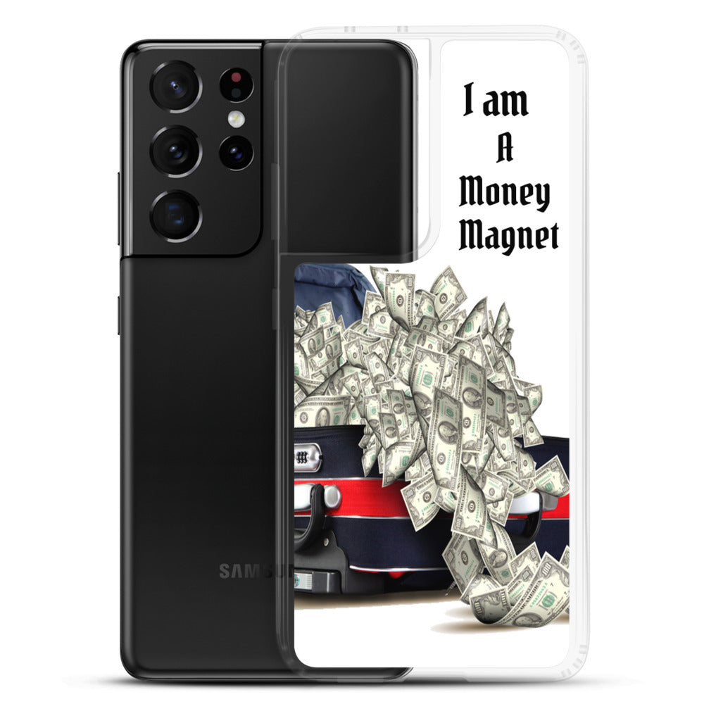 Motivational Samsung Mobile Case "Money Magnet" Inspiring Samsung Case