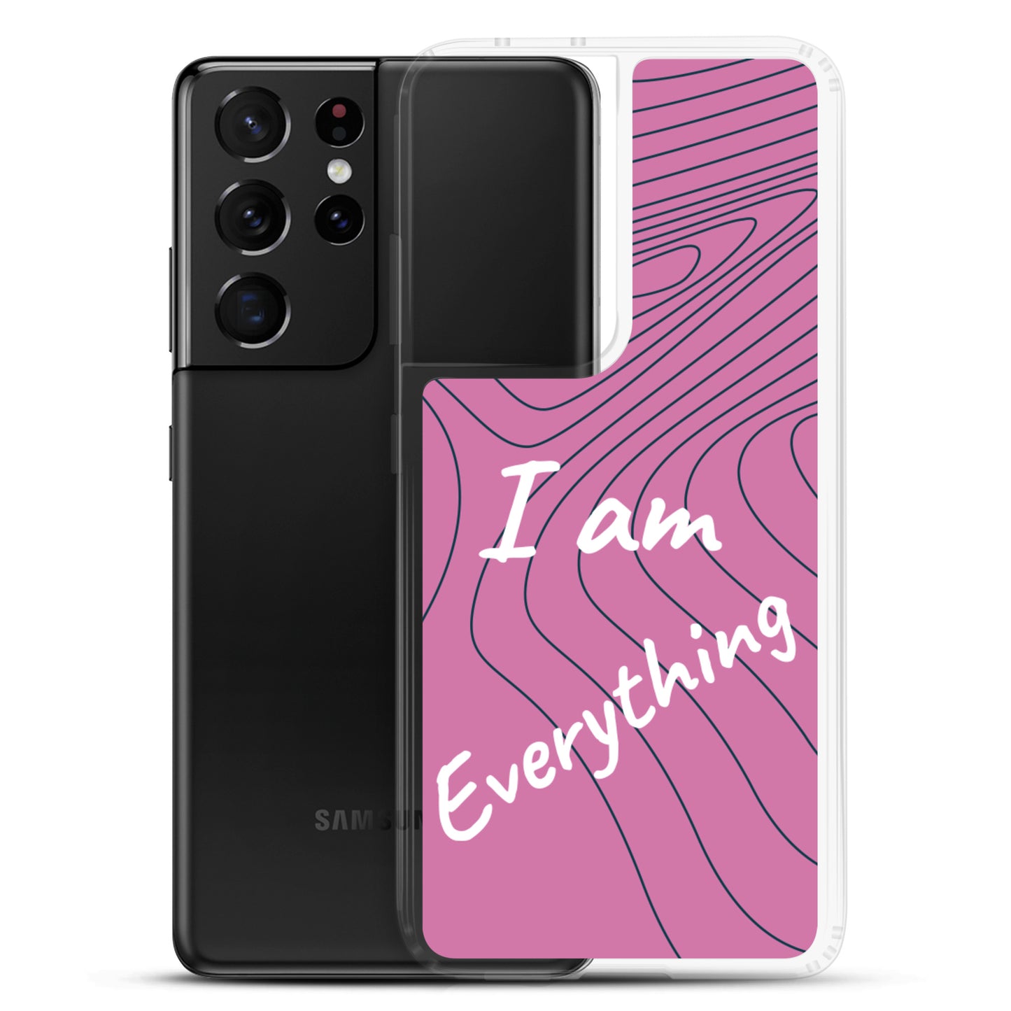 Samsung Mobile Case " I am Everything"  Motivational Phone Case