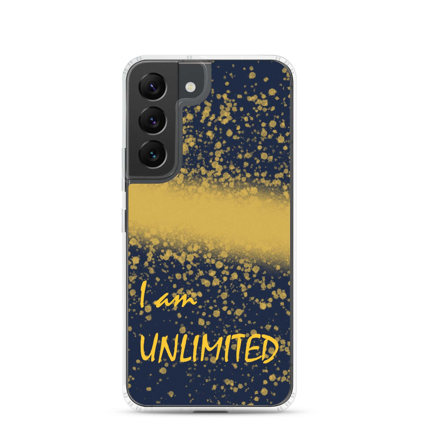 Samsung Phone Case "I am Unlimited" Motivational Mobile Case