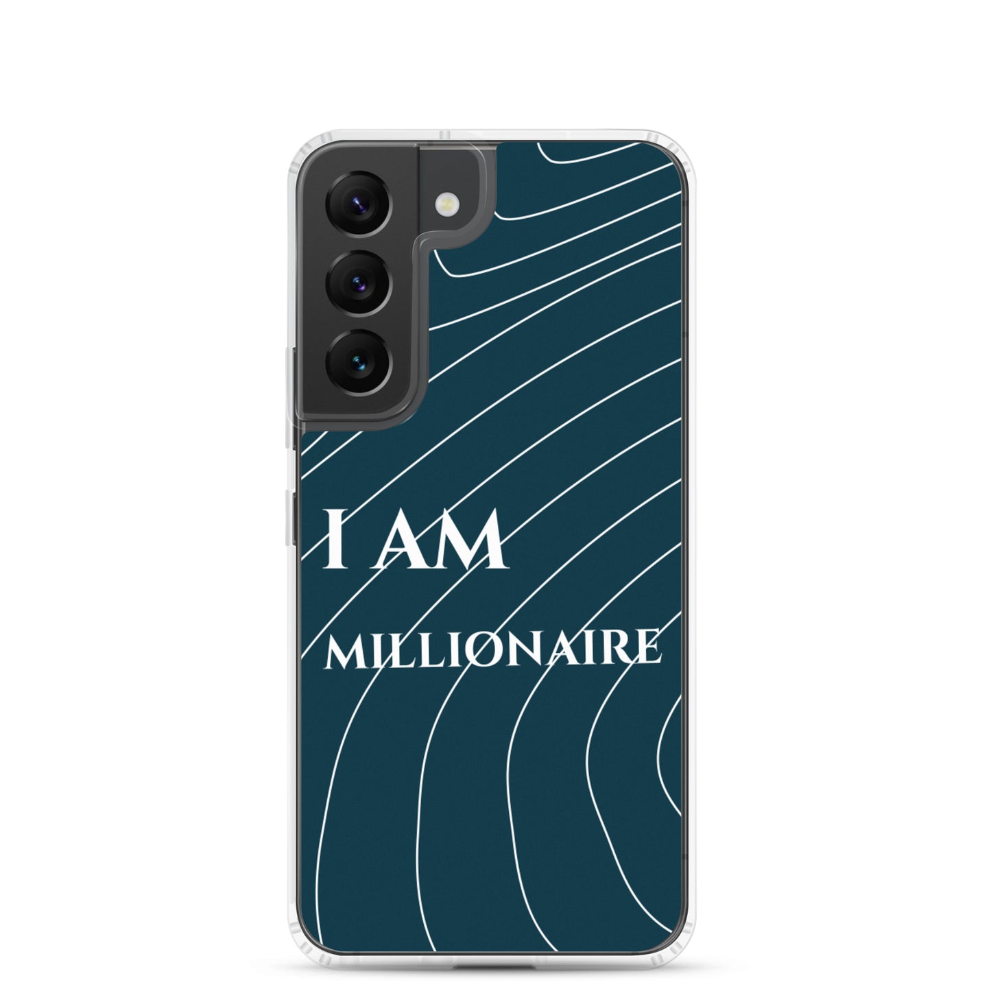 Samsung Mobile Case "I am millionaire" Motivational Phone Case