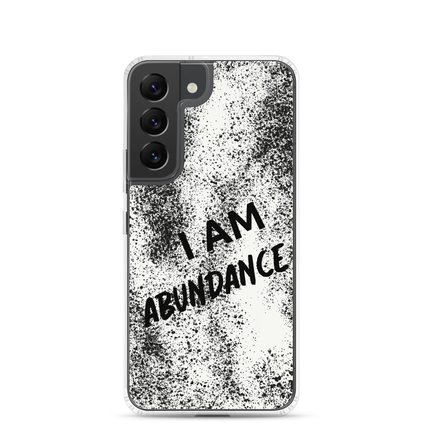 Samsung Galaxy Phone Case " I am Abundance" Samsung Mobile Case