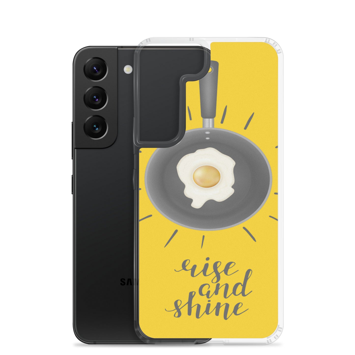 Motivational Samsung Mobile Case "Rise 7 Shine" Inspiring Samsung phone case