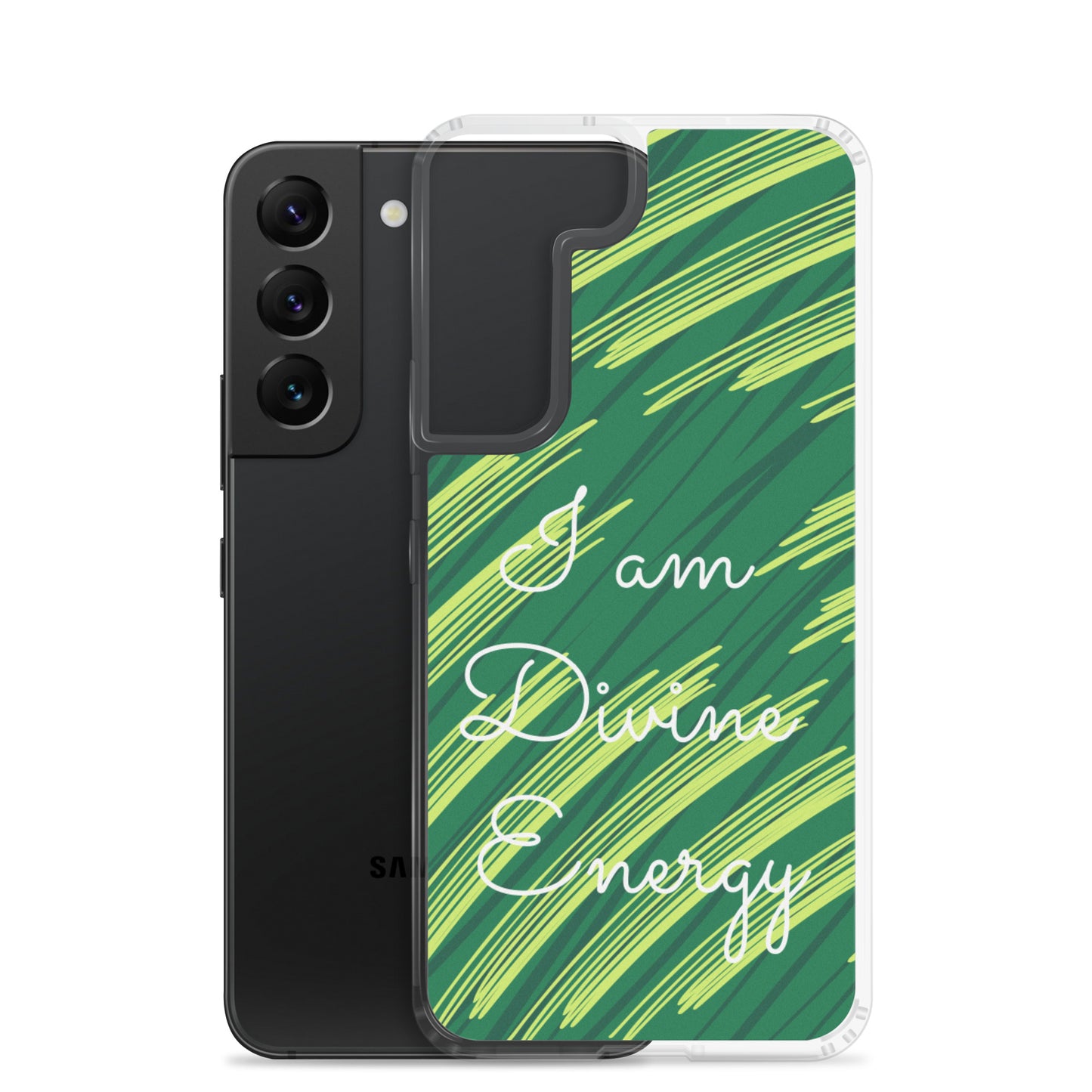 Samsung Mobile Case " I am Divine Energy" positive affirmation Motivational Phone Case