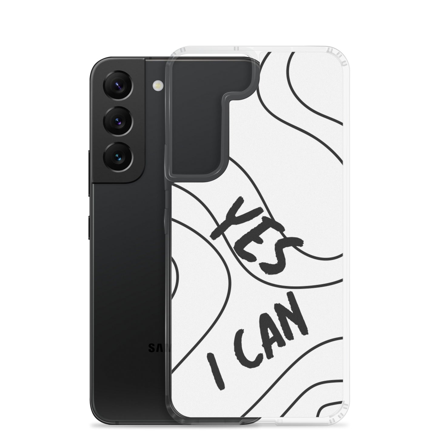 Samsung Mobile Case "Yes I Can" Motivational Phone Case